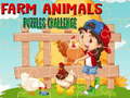 Gra Farm Animals Puzzles Challenge