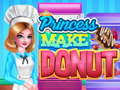Gra Princess Make Donut Cooking