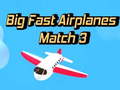 Gra Big Fast Airplanes Match 3