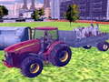 Gra 3D city tractor garbage sim