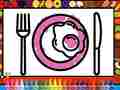 Gra Color and Decorate Dinner Plate