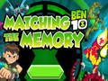 Gra Ben 10 Matching The Memory