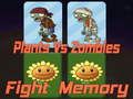 Gra Plants vs Zombies Fight Memory