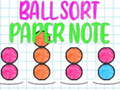 Gra Ball Sort Paper Note