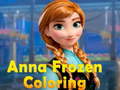 Gra Anna Frozen Coloring