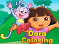 Gra Dora Coloring