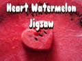 Gra Heart Watermelon Jigsaw