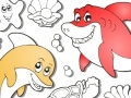 Gra Sea Animals Online Coloring