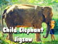 Gra Child Elephant Jigsaw