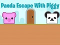 Gra Panda Escape With Piggy