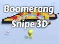 Gra Boomerang Snipe 3D