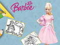 Gra Barbie Doll Coloring Book