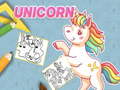 Gra Unicorn Coloring Book