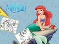 Gra The Little Mermaid Coloring Book