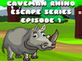 Gra Caveman Rhino Escape Series Episode 1