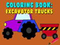 Gra Coloring Book: Excavator Trucks