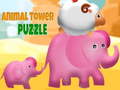 Gra Animal Tower Puzzle