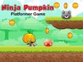Gra Ninja Pumpkin Platformer Game