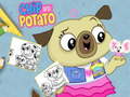 Gra Chip and Potato Coloring Book