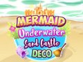 Gra Mermaid Underwater Sand Castle Deco