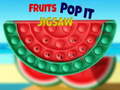 Gra Fruits Pop It Jigsaw
