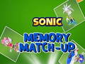 Gra Sonic Memory Match Up
