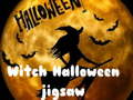 Gra Witch Halloween Jigsaw