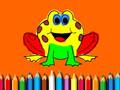 Gra Back To School: Frog Coloring Book