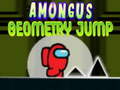 Gra Amongus Geometry Jump
