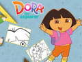 Gra Dora the Explorer the Coloring Book