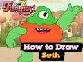 Gra The Fungies How to Draw Seth