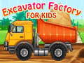 Gra Excavator Factory For Kids