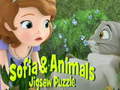 Gra Sofia And Animals Jigsaw Puzzle