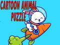 Gra Cartoon Animal Puzzle