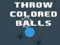 Gra Throw Colored Balls