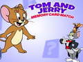 Gra Tom and Jerry Memory Card Match
