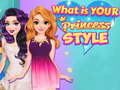 Gra What Is Your Princess Style