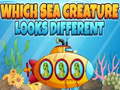Gra Which Sea Creature Looks Different