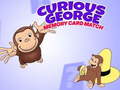 Gra Curious George Memory Card Match