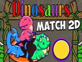 Gra Match 2D Dinosaurs
