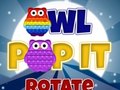 Gra Owl Pop It Rotate