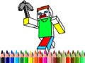 Gra Back to School: Minecraft Coloring