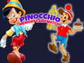 Gra Pinocchio Memory card Match 