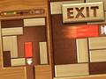 Gra Exit Unblock Red Wood Block