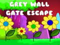 Gra Grey Wall Gate Escape