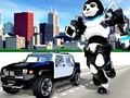 Gra Police Panda Robot 