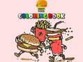 Gra Fast Food Coloring Book