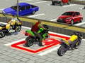 Gra Superhero City Bike Parking Game 3D