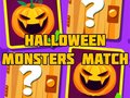 Gra Halloween Monsters Match
