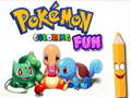 Gra Pokemon Coloring Fun